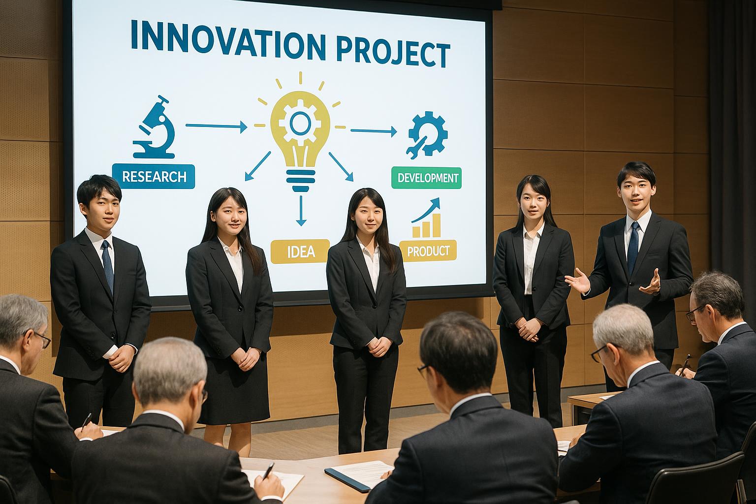 プロジェクトコンテストの様子