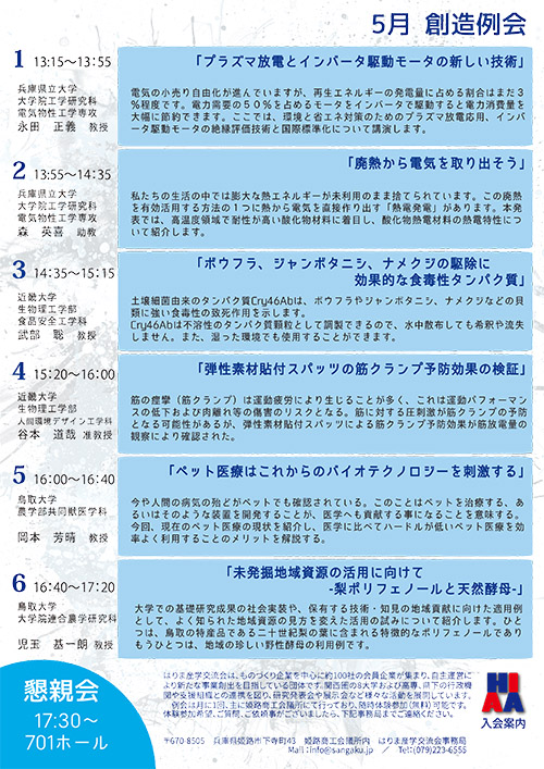 2017年5月創造例会ウラ